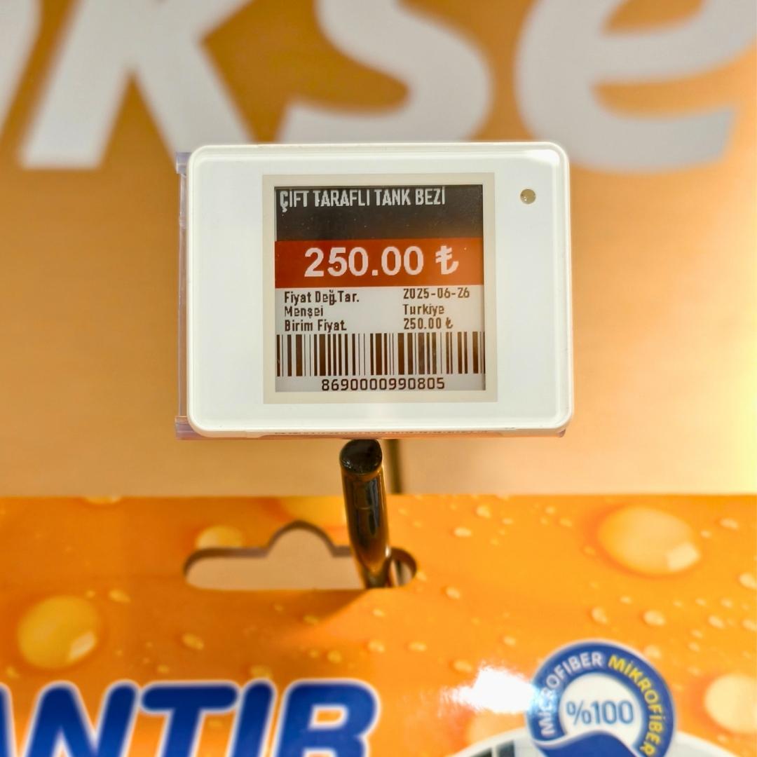 1.54" ELEKTRONİK RAF ETİKETİ
