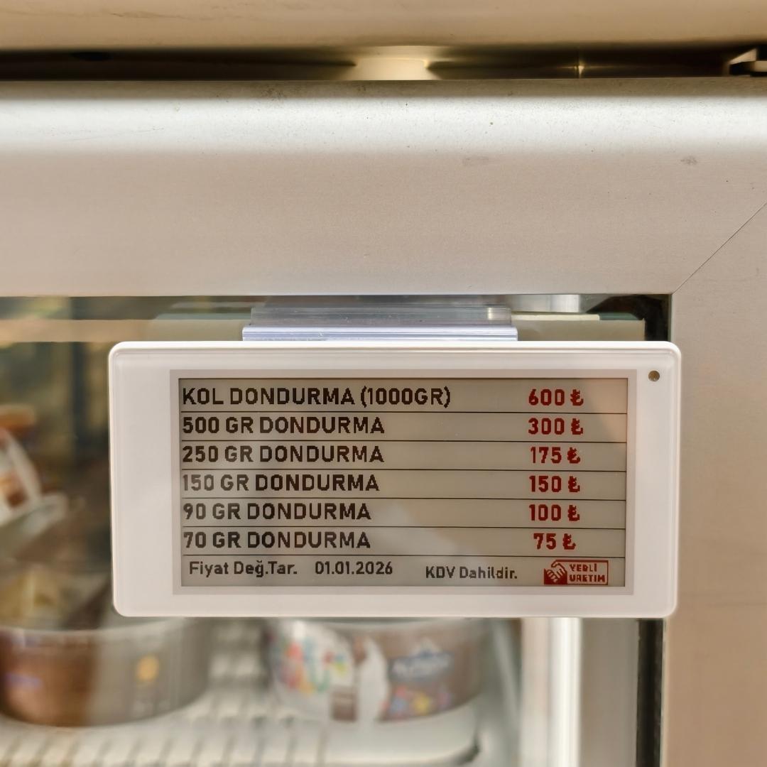 3.50" ELECTRONIC SHELF LABEL