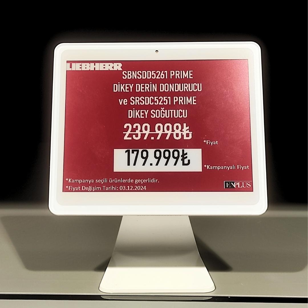 5.80" ELEKTRONİK RAF ETİKETİ